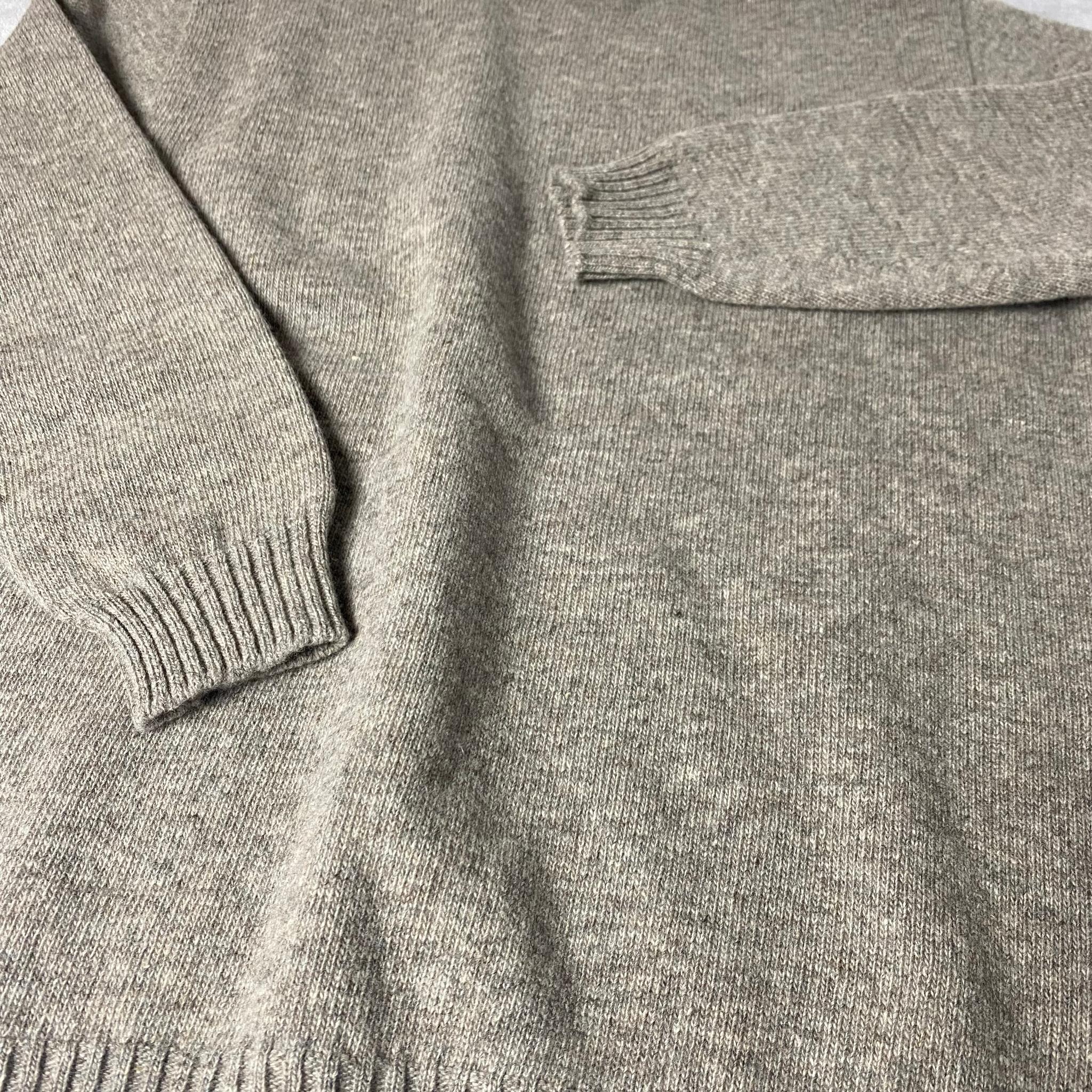 縫い目のないウールニット　グレー | 4枚目