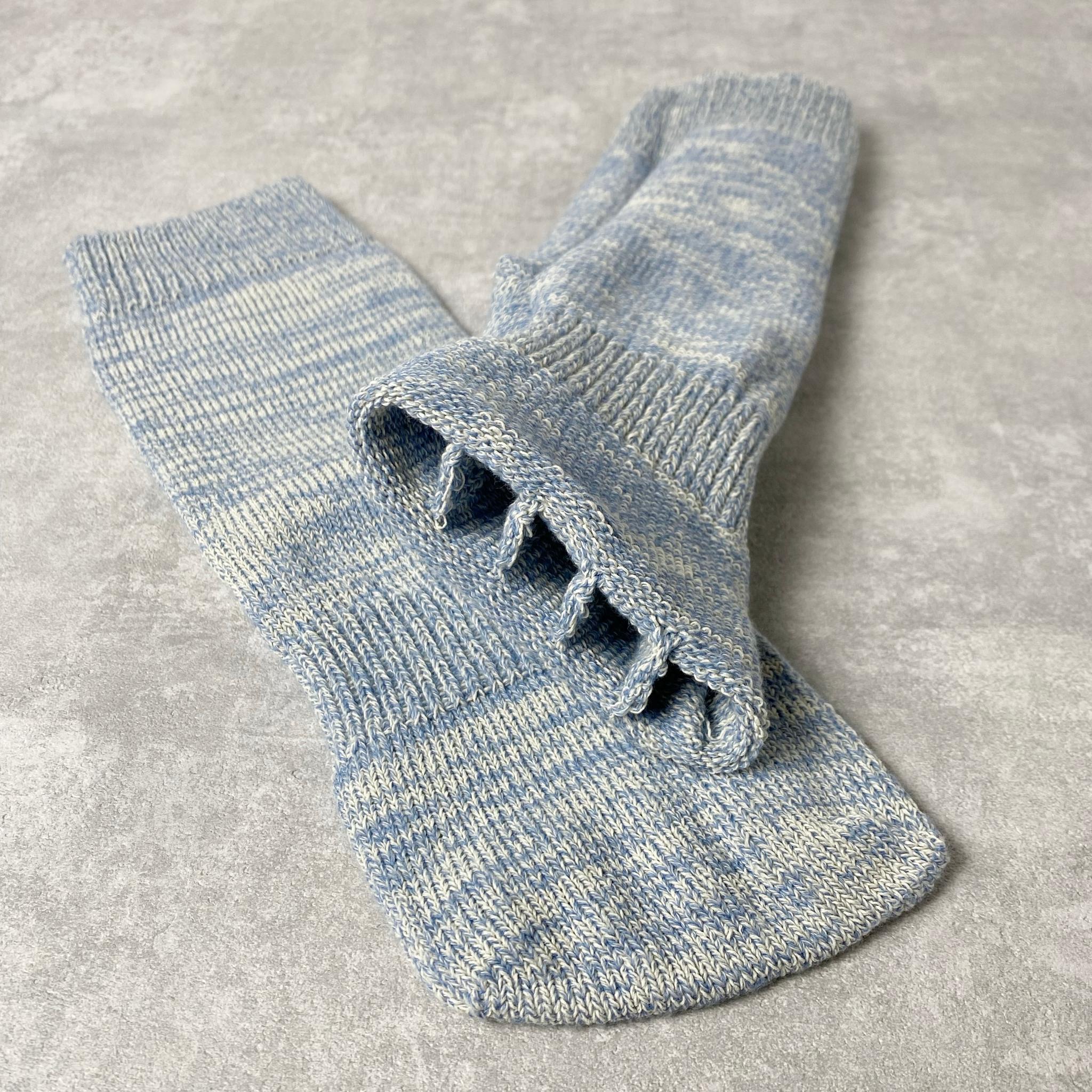 靴を脱いでも恥ずかしくない シークレットな5本指靴下　綿×和紙 | 6枚目