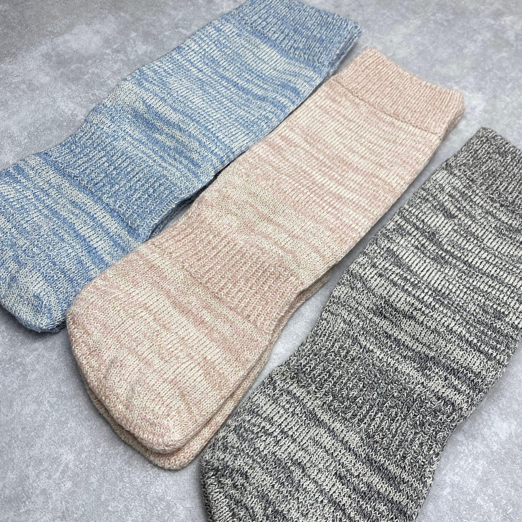 靴を脱いでも恥ずかしくない シークレットな5本指靴下　綿×和紙 | 7枚目